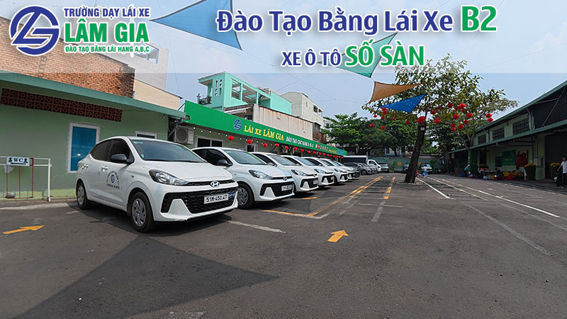 Đào tạo bằng lái B2 xe ô tô số sàn