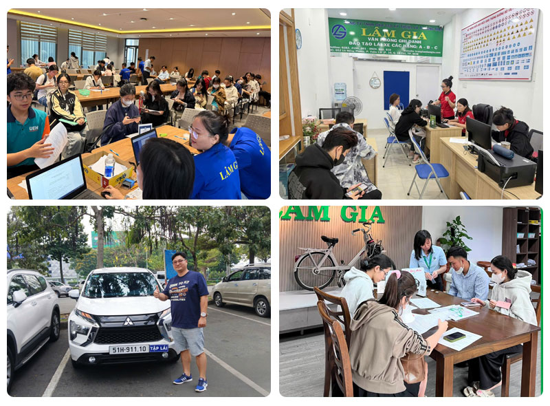 Hỉnh ảnh học viên tại Lâm Gia