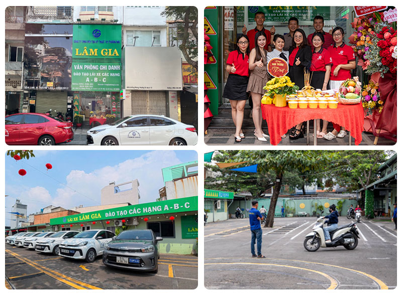 Trường dạy lái xe Lâm Gia HCM