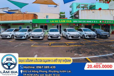 ĐĂNG KÝ HỌC BẰNG LÁI XE B1 SỐ TỰ ĐỘNG