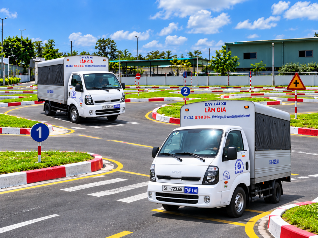 HỌC BẰNG LÁI XE TẢI C1