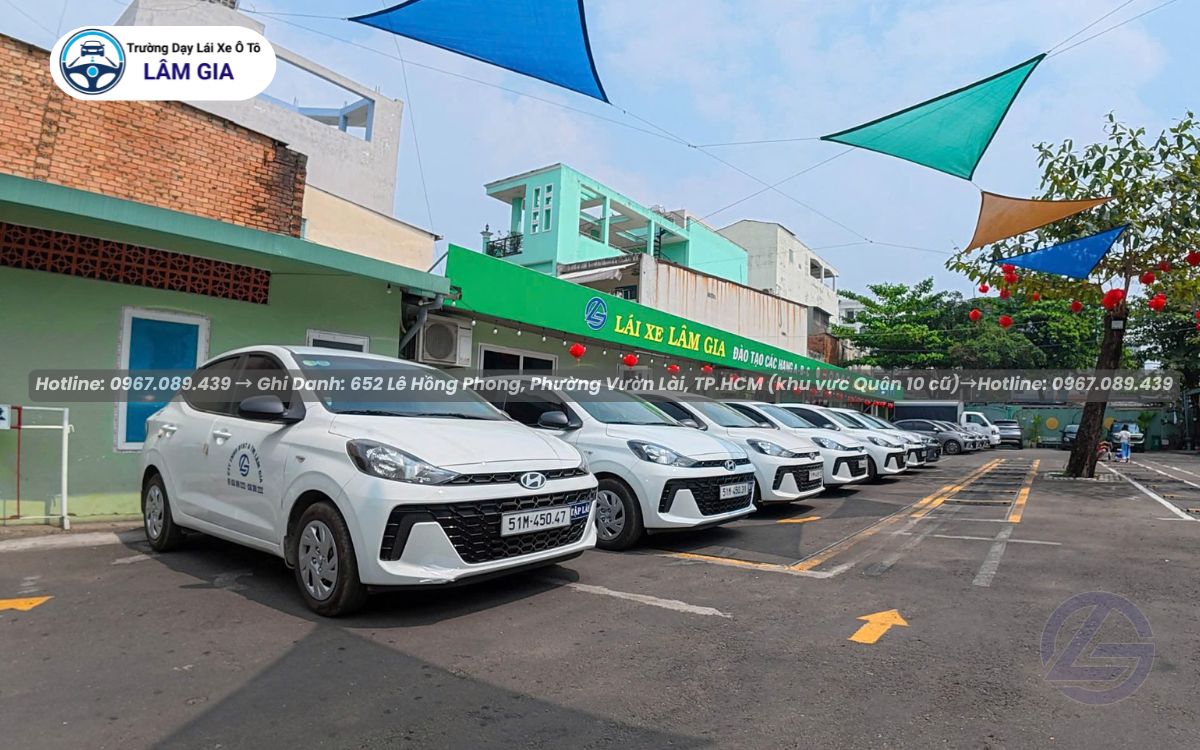 học lái ô tô b1 tự động 20.405.000đ tại trường dạy lái ô tô Lâm Gia