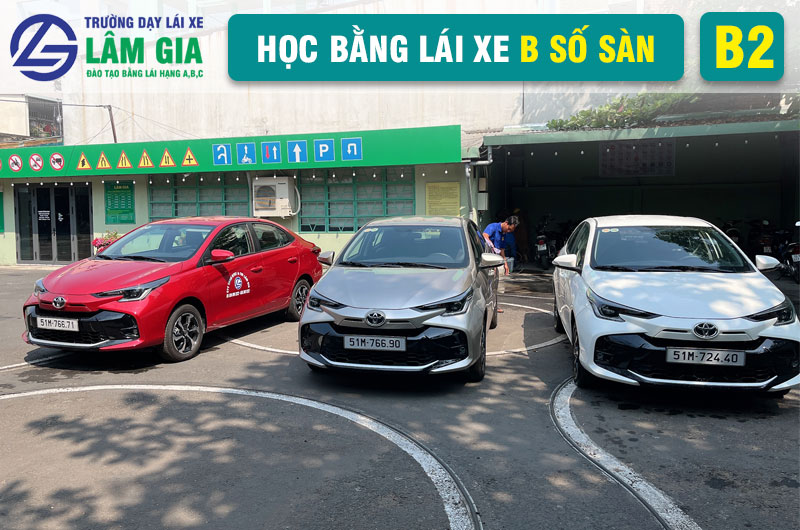 Học Bằng Lái Xe B2 Số Sàn