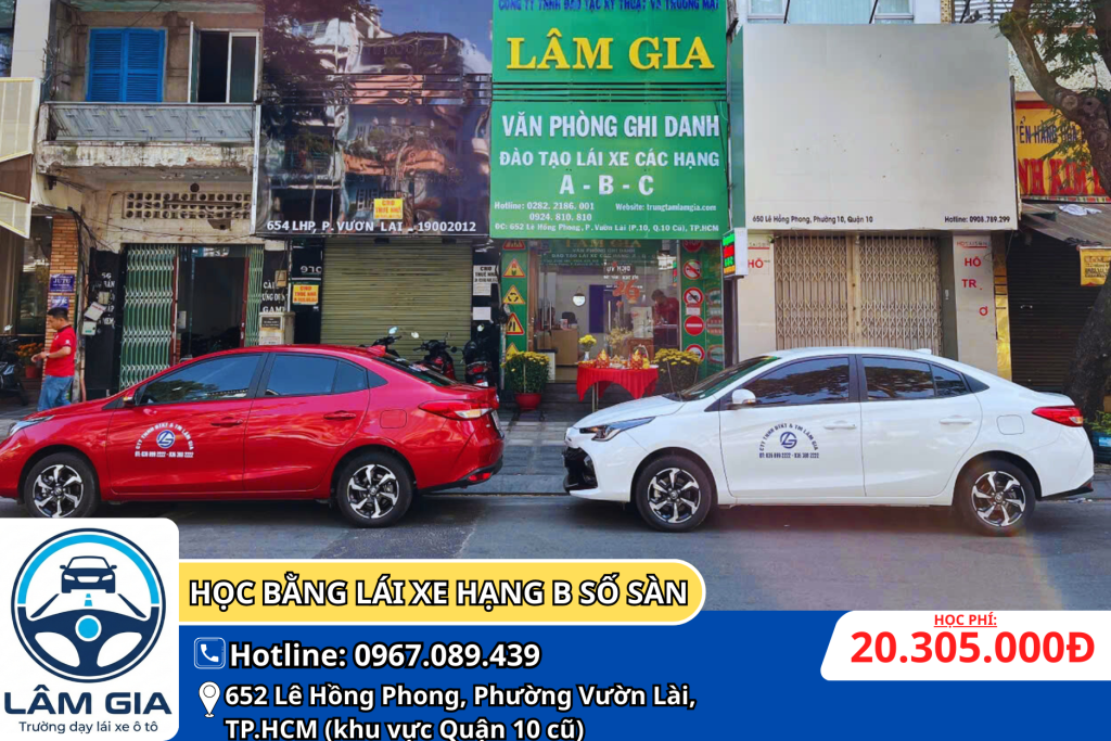 ĐĂNG KÝ HỌC BẰNG LÁI XE B2 SỐ SÀN