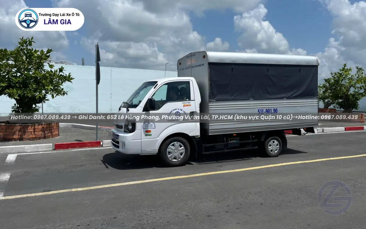 học lái xe tải c1 tại trường dạy lái ô tô lâm gia - học phí: 22.905.000đ