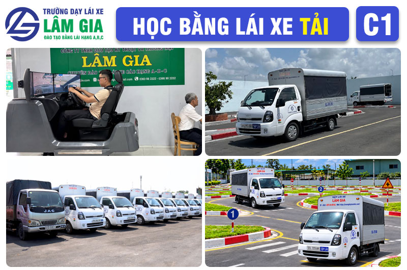 Học Bằng Lái Xe Tải C1