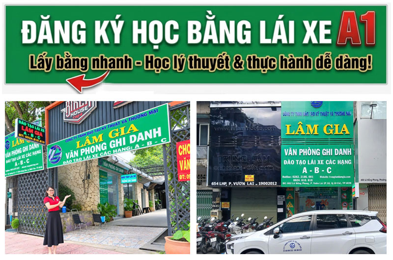 đăng ký học bằng lái A1