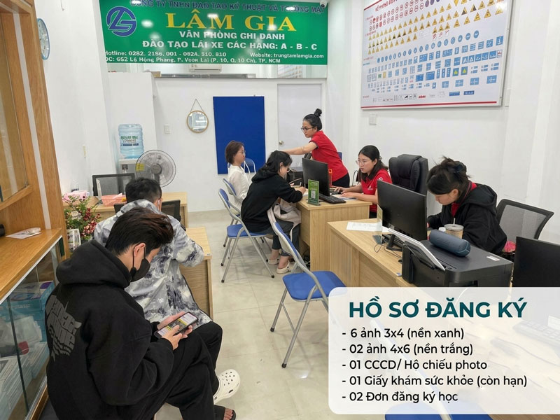 Hồ sơ học bằng lái xe a1