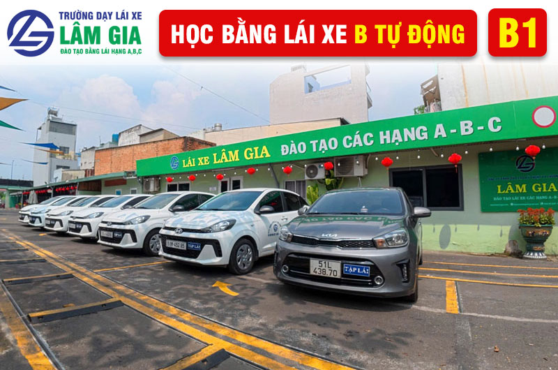 Học Bằng Lái Xe B1 Số Tự Động
