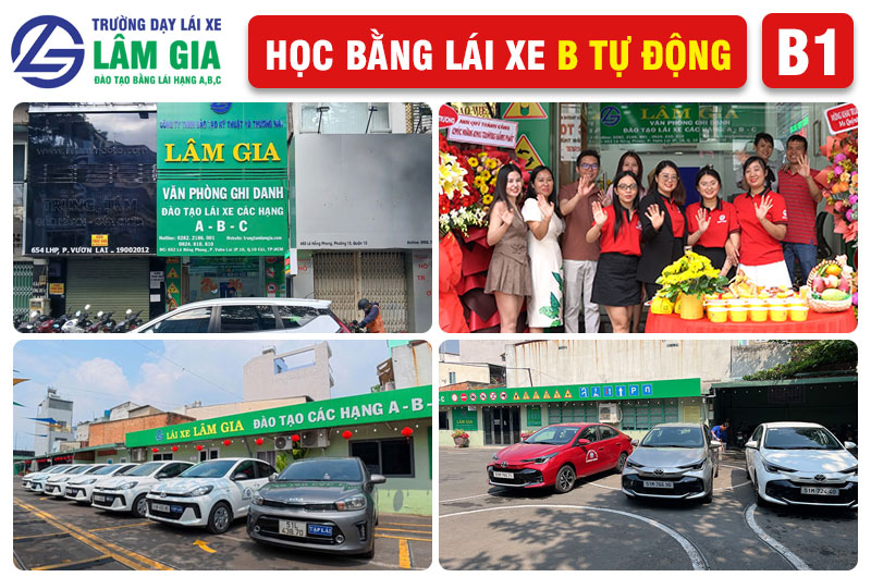 Học Bằng Lái Xe B1 Số Tự Động