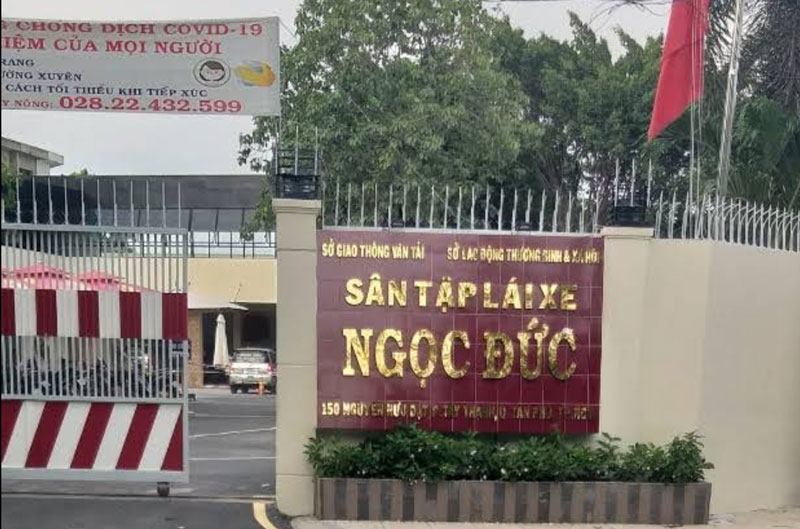 sân tập lái xe ngọc đức TPHCM