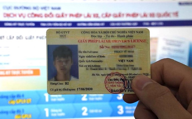Trừ điểm giấy phép lái xe